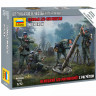 Немецкий 120-мм миномет с расчетом 1/72