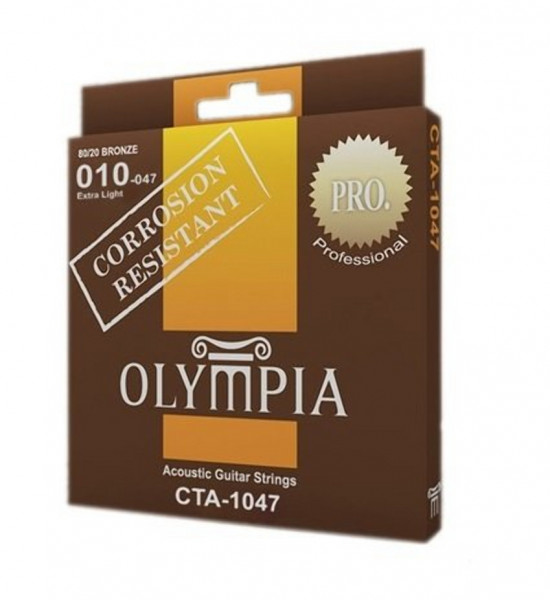 Струны для акустической гитары Olympia CTA1047