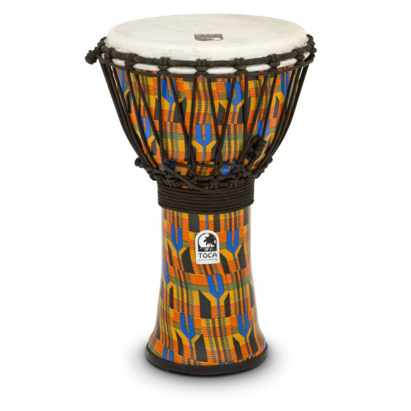 Toca SFDJ-9K Freestyle Rope Tuned Kente Cloth джембе 9"х16,5"