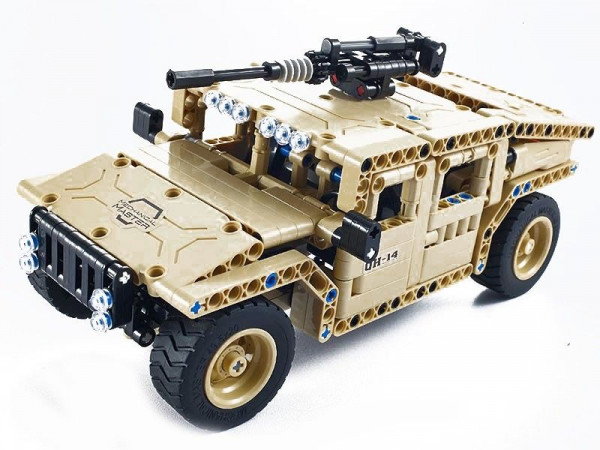 Р/У конструктор Qihui Mechanical Master Бронированный внедорожник (502 детали)