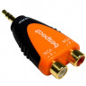 Bespeco SLAD380 Переходник 3,5 stereo jack M / 2х RCA F