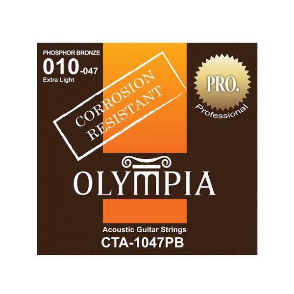 Струны для акустической гитары Olympia CTA1047PB