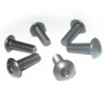 Винт с круглой головкой M4x12 под шестигранник, 6шт.