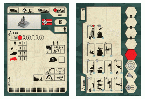 Немецкий 81-мм миномет с расчетом 1/72