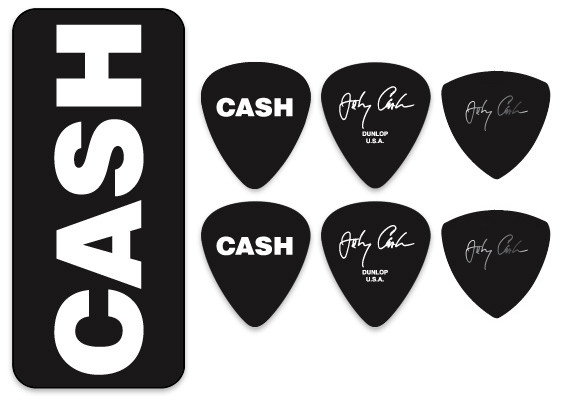 DUNLOP JСPT04Н Johnny Cash Bold Набор медиаторов 6 шт