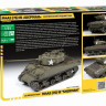 Сборная модель ZVEZDA Американский средний танк М4А3W "Шерман", 1/35