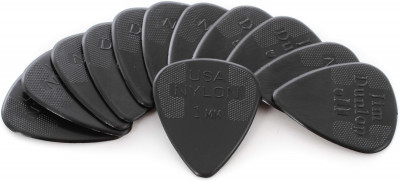DUNLOP 44P1.0 NYLON Standard набор медиаторов 1 мм, 12 шт
