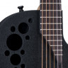 Ovation 1778TX-5 Elite TX Mid Cutaway Black Textured электроакустическая гитара