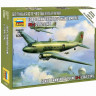 Сборная модель ZVEZDA Советский самолет Ли-2, 1/200