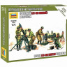 Сборные солдатики ZVEZDA Советский 120-мм миномёт с расчётом, 1/72