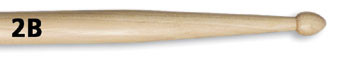 Барабанные палочки орех VIC FIRTH 2B