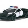 Машина Kinsmart 1:36 Lamborghini Murcielago LP640 полиция, инерция (1/12шт.) б/к