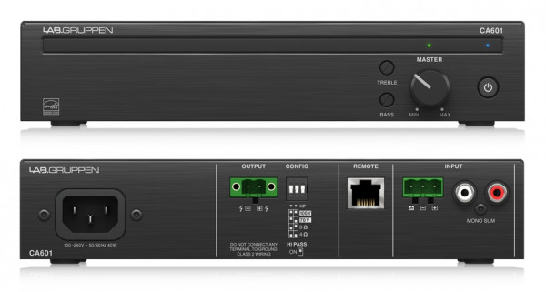 Усилитель мощности Lab.gruppen CA601 инсталляционный, класс D