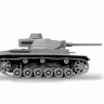 Сборная модель ZVEZDA Немецкий огнеметный танк Pz.Kfw III, 1/100