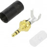 Кабельный разъем Rean NYS231BG-LL Jack 3.5мм TRS