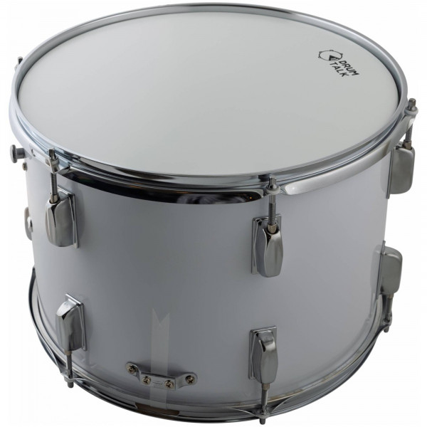 Барабан маршевый снэйр (с подструнником) DRUM TALK MD T-1410WH