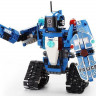 Радиоуправляемый конструктор CADA 2 в 1 полицейский робот-трансформер (556 деталей)