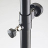 K&M 21459-000-55 стойка для акустических систем, комплект 2 штуки с чехлом, высота 1270 - 1930 мм, нагрузка до 50 кг