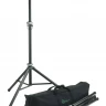 K&M 21459-000-55 стойка для акустических систем, комплект 2 штуки с чехлом, высота 1270 - 1930 мм, нагрузка до 50 кг