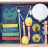 Набор детской перкуссии Brahner DP-551 с металлофоном