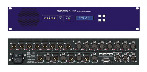 Блок входов/выходов MIDAS DL155 8/8 Блок входов/выходов MIDAS DL155 8/8