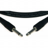 KLOTZ KIK3,0PPSW готовый инструментальный кабель, длина 3м, разъемы KLOTZ Mono Jack (прямой-прямой), цвет черный