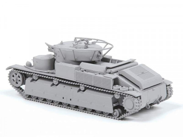 Сборная модель ZVEZDA Советский средний танк Т-28 , 1/72