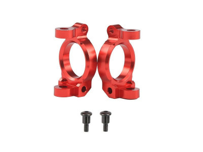 Алюминиевые держатели поворотных кулаков для Remo Hobby 1/16, металл, тюнинг  (2 шт)