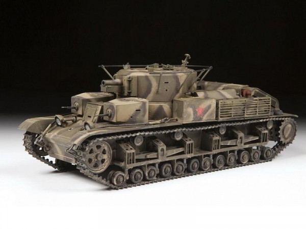 Сборная модель ZVEZDA Советский средний танк Т-28, 1/35