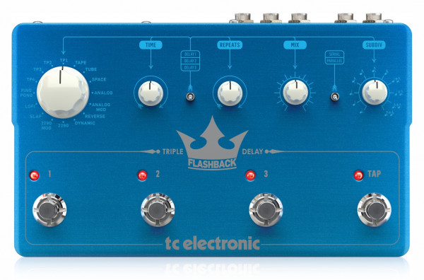 Педаль эффектов TC electronic FLASHBACK TRIPLE DELAY дилэй