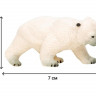 Набор фигурок животных MASAI MARA ММ203-003 серии "Мир морских животных": Белые медведи, 3 пр.