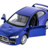 Машина Kinsmart 1:36 Mitsubihi Lancer EV. инерция (1/12шт.) б/к