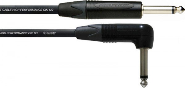 Инструментальный кабель Cordial CPI 9 PR угловой