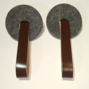 Ремни для оркестровых тарелок BRAHNER CSN-10/BK