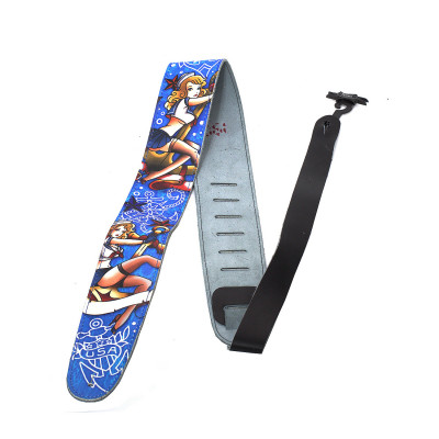 Perri's P25TJ-2718 TATTOO JOHNNY - ремень для гитары кожаный