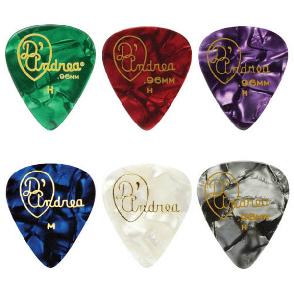Набор медиаторов для гитары D'Andrea TDC351 .46TH, 12 шт