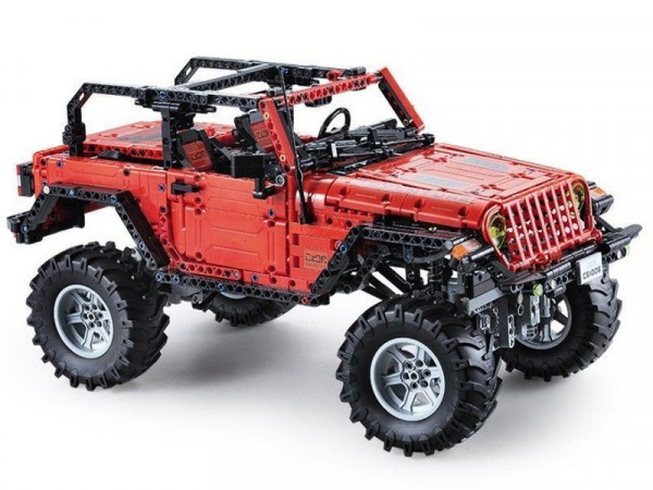 Радиоуправляемый конструктор CADA deTech Jeep Wrangler (1941 деталь)
