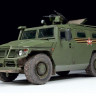 Сборная модель ZVEZDA Российский бронеавтомобиль ГАЗ "ТИГР", 1/35