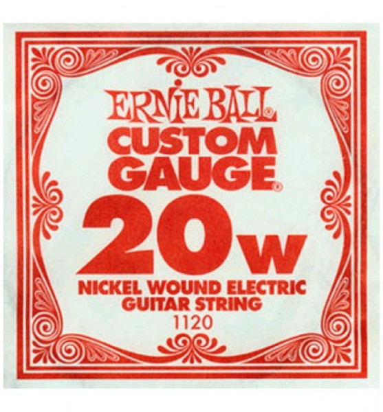 Ernie Ball 1120 калибр.020 одиночная для электрогитары/акустической гитары