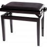 Банкетка для пианино GEWA Deluxe Black High Gloss черная, глянцевая