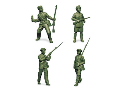 Сборные солдатики ZVEZDA Советское ополчение, 1/72