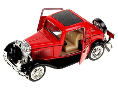 Машина Ideal 1:30-39 Ретромобиль "Old Times" красный