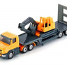Тягач Siku 1611 с экскаватором