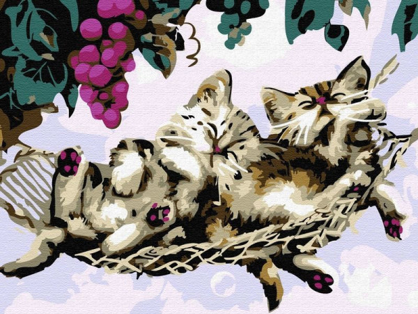 Картина по номерам 15х20 ДЕТСТВО (12 цветов)