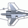Самолёт Су-27СМ 1/72