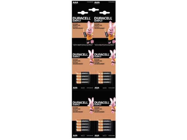 Батарейка DURACELL AAA LR03 BL16 (4x4) (1 шт)
