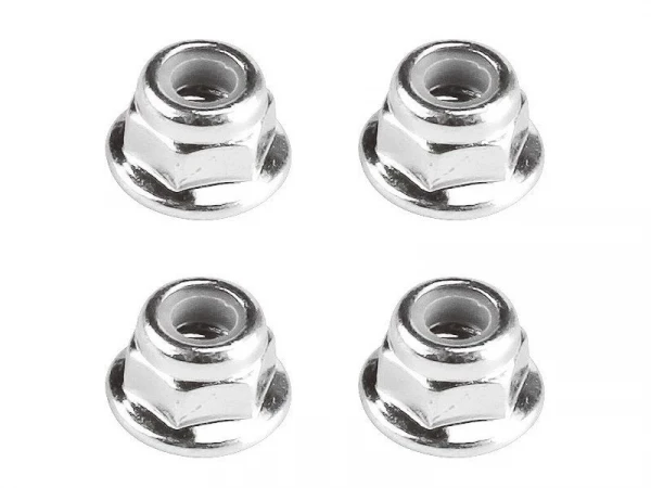 Гайки крепления колеса M4 для Remo Hobby, 4шт., аналог TRA3647
