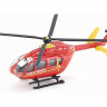 Вертолет Siku 1647 Медицинская авиация 1/87, 14.5 см, красный
