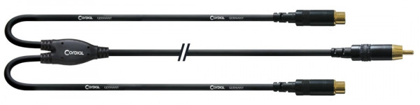 Кабель Y-адаптер Cordial CFY 0,3 CEE RCA