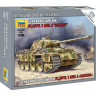 Сборная модель ZVEZDA Немецкий средний танк Т-V A "Пантера", 1/100